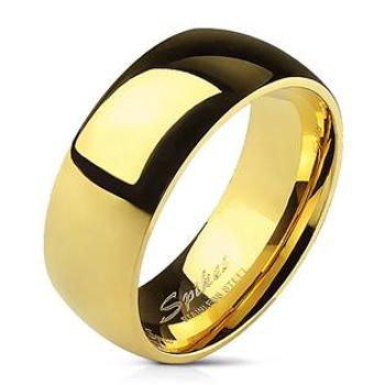 Šperky4U OPR1495-8 Pánský snubní prsten šíře 8 mm - velikost 72 - OPR1495-8-72