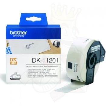 Brother DK-11201, 29mm x 90mm, papírová role