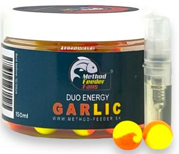 Method feeder fans pop up duo energy 15 mm 150 ml + sprej esence 2 ml - česnek