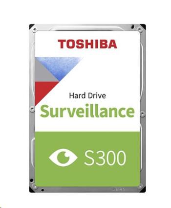 TOSHIBA HDD S300 PRO Surveillance (CMR) 8TB, SATA III, 7200 rpm, 256MB cache, 3, 5\", BULK