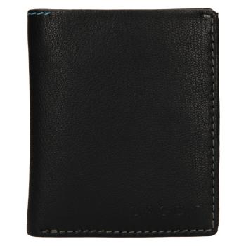 Lagen Pánská peněženka kožená TP 071 Černá