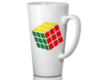 Hrnek Latte Grande 450 ml Rubikova kostka