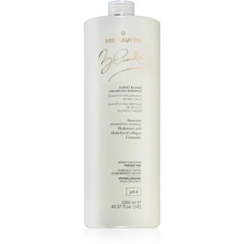 Medavita Blondie Sunset Blonde Enhancing Shampoo šampon pro blond vlasy pro zvýraznění barvy vlasů 1250 ml