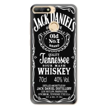 Odolné silikonové pouzdro iSaprio - Jack Daniels - Huawei Y6 Prime 2018