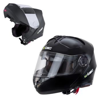 Výklopná moto helma W-TEC Vexamo  L (59-60)  černá