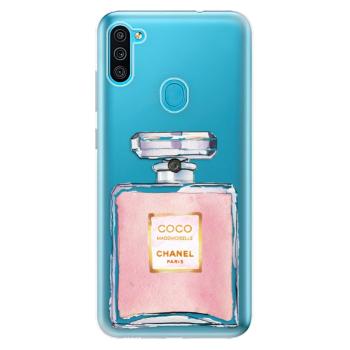 Odolné silikonové pouzdro iSaprio - Chanel Rose - Samsung Galaxy M11