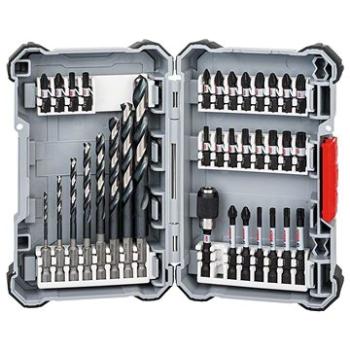 Bosch Sada 35 kusů Pick and Click spirálových vrtáků Impact Control HSS a šroubovacích bitů (2607017567)