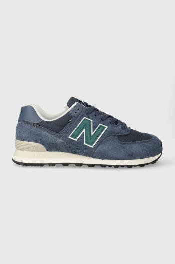 Sneakers boty New Balance 574 tmavomodrá barva, U574SNG