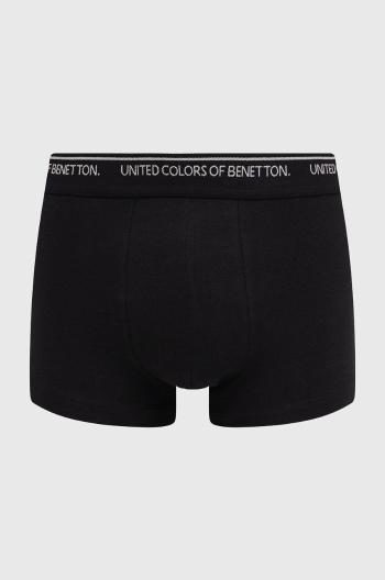 Boxerky United Colors of Benetton pánské, černá barva