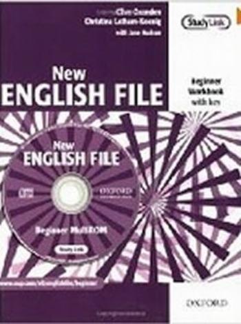 New English File Beginner Workbook with Key+ Multi-ROM Pack - Clive Oxenden, Christina Latham-Koenig
