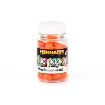 Mikbaits Plovoucí fluo boilie 10mm 60ml - Jahoda Exclusive