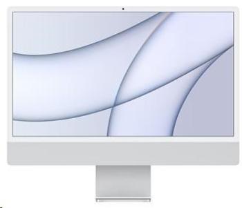 APPLE 24-inch iMac with Retina 4.5K display: M1 chip with 8-core CPU and 8-core GPU, 512GB - Silver