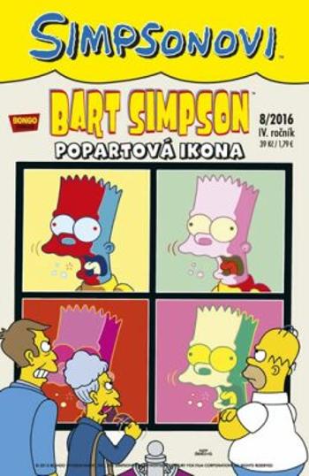 Simpsonovi - Bart Simpson 8/2016 - Popartová ikona - Matt Groening