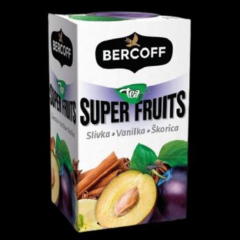 Bercoff Super Fruits Švestka-vanilka-skořice 20 x 2.5 g