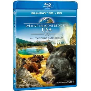Světové přírodní dědictví: USA - Yellowstonský národní park 2D+3D - Blu-ray (N01523)