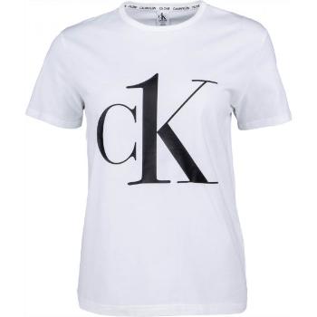 Calvin Klein S/S CREW NECK Dámské tričko, bílá, velikost M