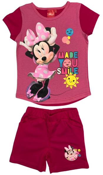 Setino Letní plážový set Minnie Mouse - tmavě růžový Velikost - děti: 110