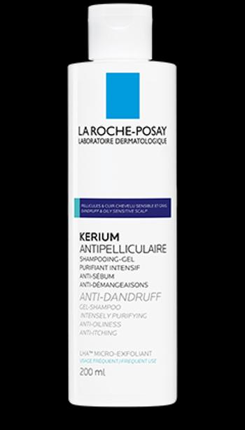 La Roche-Posay Kerium gelový šampon na mastné lupy 200 ml