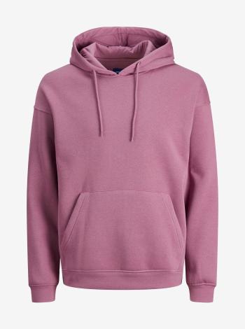 Růžová mikina s kapucí Jack & Jones Brink