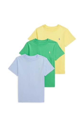 Dětské tričko Polo Ralph Lauren 3-pack s aplikací