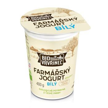 Jogurt farmářský bílý 400 g BIO BIO VAVŘINEC