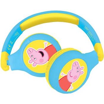 Lexibook Prasátko Peppa Sluchátka 2v1 Bluetooth®  s bezpečnou hlasitostí pro děti (3380743093079)