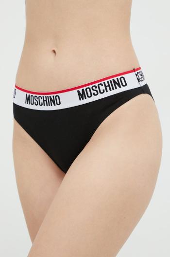 Kalhotky Moschino Underwear 2-pack černá barva