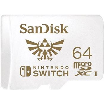 SanDisk MicroSDXC 64GB Nintendo Switch (SDSQXAT-064G-GNCZN)