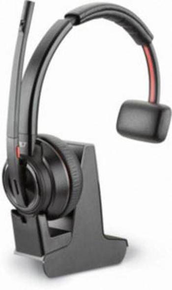 Telefonní headset s Bluetooth bez kabelu, mono Plantronics Savi W8210-M USB monaural na uši černá