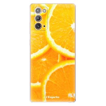 Odolné silikonové pouzdro iSaprio - Orange 10 - Samsung Galaxy Note 20