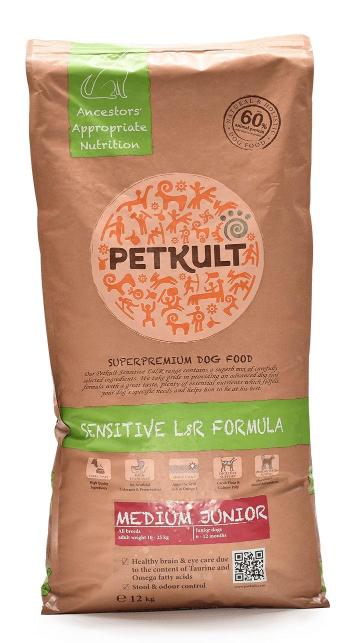 Petkult dog  MEDIUM JUNIOR lamb/rice - 12kg
