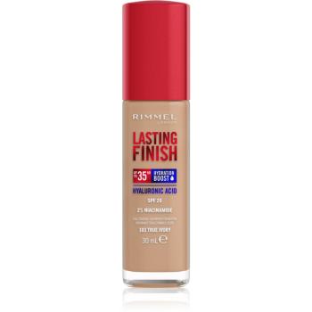 Rimmel Lasting Finish 35H Hydration Boost hydratační make-up SPF 20 odstín 103 True Ivory 30 ml