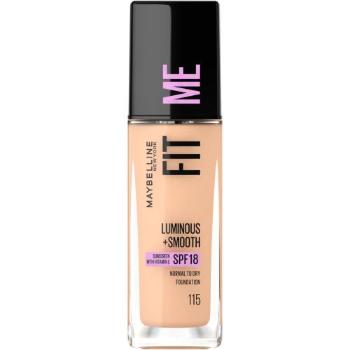 Maybelline Fit Me! SPF18 30 ml make-up pro ženy 115 Ivory na dehydratovanou pleť