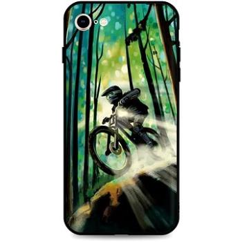 TopQ Kryt iPhone SE 2022 silikon Mountain Bike 74375 (Sun-74375)