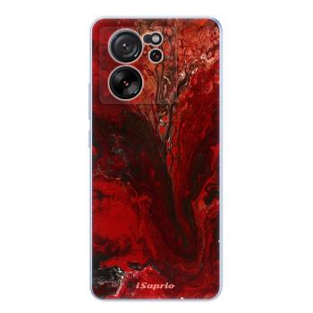 Odolné silikonové pouzdro iSaprio - RedMarble 17 - Xiaomi 13T / 13T Pro