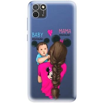 iSaprio Mama Mouse Brunette and Boy pro Honor 9S (mmbruboy-TPU3_Hon9S)