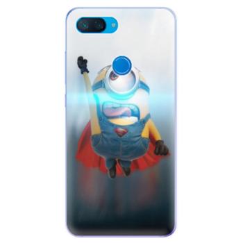 Odolné silikonové pouzdro iSaprio - Mimons Superman 02 - Xiaomi Mi 8 Lite