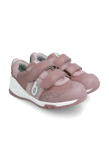 Dětské boty Biomecanics růžová barva