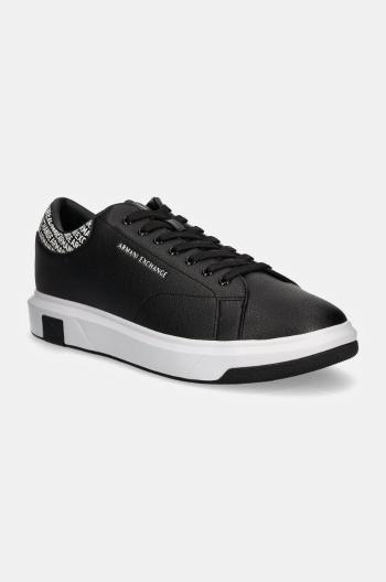 Sneakers boty Armani Exchange černá barva, XUX123 XV761 S277