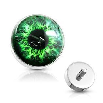 Šperky4U Microdermal piercing oko - ozdobná část 5 mm - MD013G