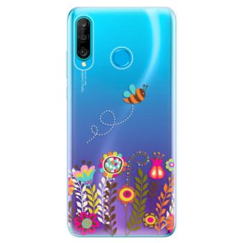 Odolné silikonové pouzdro iSaprio - Bee 01 - Huawei P30 Lite