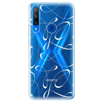 Odolné silikonové pouzdro iSaprio - Fancy - white - Huawei Honor 9X