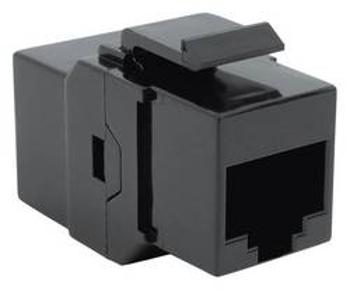 RJ45 síťový adaptér Bachmann 940.112 CAT 6, [1x RJ45 zásuvka - 1x RJ45 zásuvka], černá