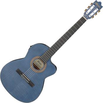 Ibanez GA5FMTCE-OB Berry Blue Klasická kytara s elektronikou