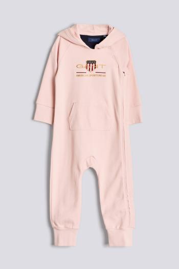 BODY GANT D1. HOODED ONEPIECE růžová 86