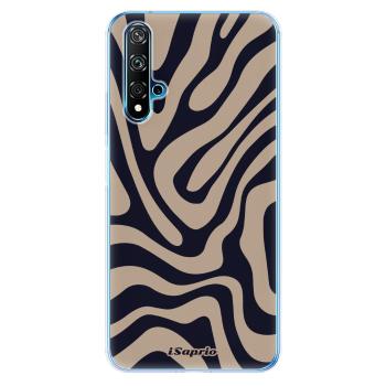 Odolné silikonové pouzdro iSaprio - Zebra Black - Huawei Nova 5T