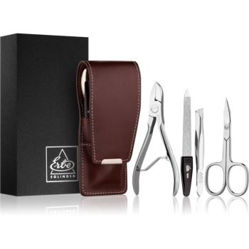 Erbe Solingen Manicure set pro perfektní manikúru hnědý