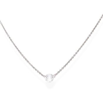 Amen Originální stříbrný náhrdelník se zirkonem Diamond CLPLBB3