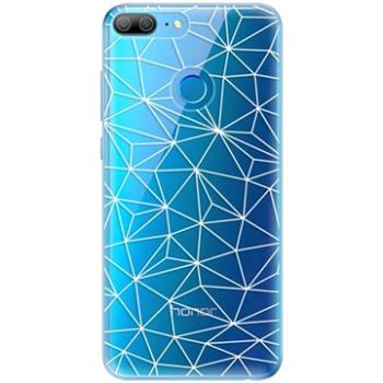 iSaprio Abstract Triangles 03 - white pro Honor 9 Lite (trian03w-TPU2-Hon9l)