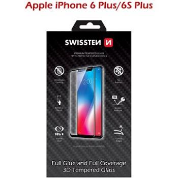 Swissten 3D Full Glue pro iPhone 6 Plus/ 6S Plus bílé (64701707)
